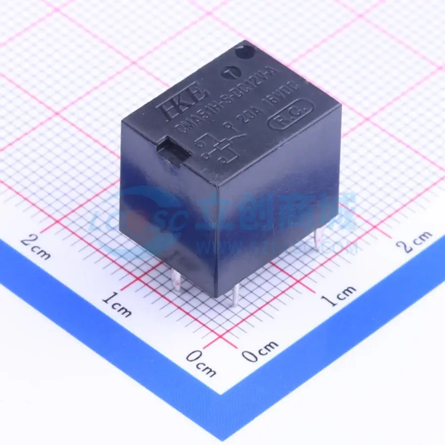 26pcs CMA51H-S-DC12V-A 12V 15.6x12.2mm SPST NO Electromagnetic Relay PCB Electronic Switch
