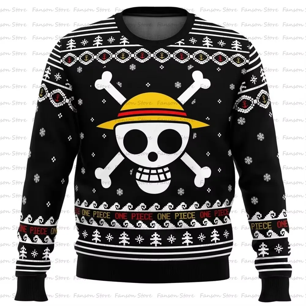 Kaiman dorohedoro ugly Christmas sweater 2025 new fashion spring autumn men pullover tops cartoon anime women hoodie sweatshirt