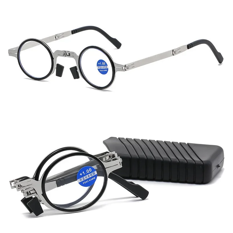 Damenbrillen mit Rahmen, ultraleichte Lesebrille für Herren, hochwertige Korrektionsbrille, minus optische Korrektionsgläser – Detail 9