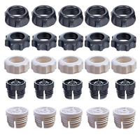 10pcs Car Phone Holder Gravity Bracket Accessories Plastic Screws for 17MM Ball Head Car Air Outlet Phone Stand Fixing Clip Nuts