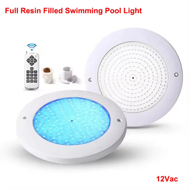 

Full Resin Filled IP68 Swimming Pool Led Light 6W 12w 18w 35w Spa Mini 12V Rgb Submersible Led Light