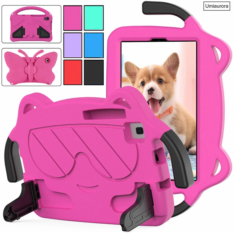 For Lenovo Tab M8 HD 8 inch TB-8505F TB-8506F TB-8705F 4th Gen TB300FU Handle Stand Tablet Case Kids Shockproof EVA Cover Funda