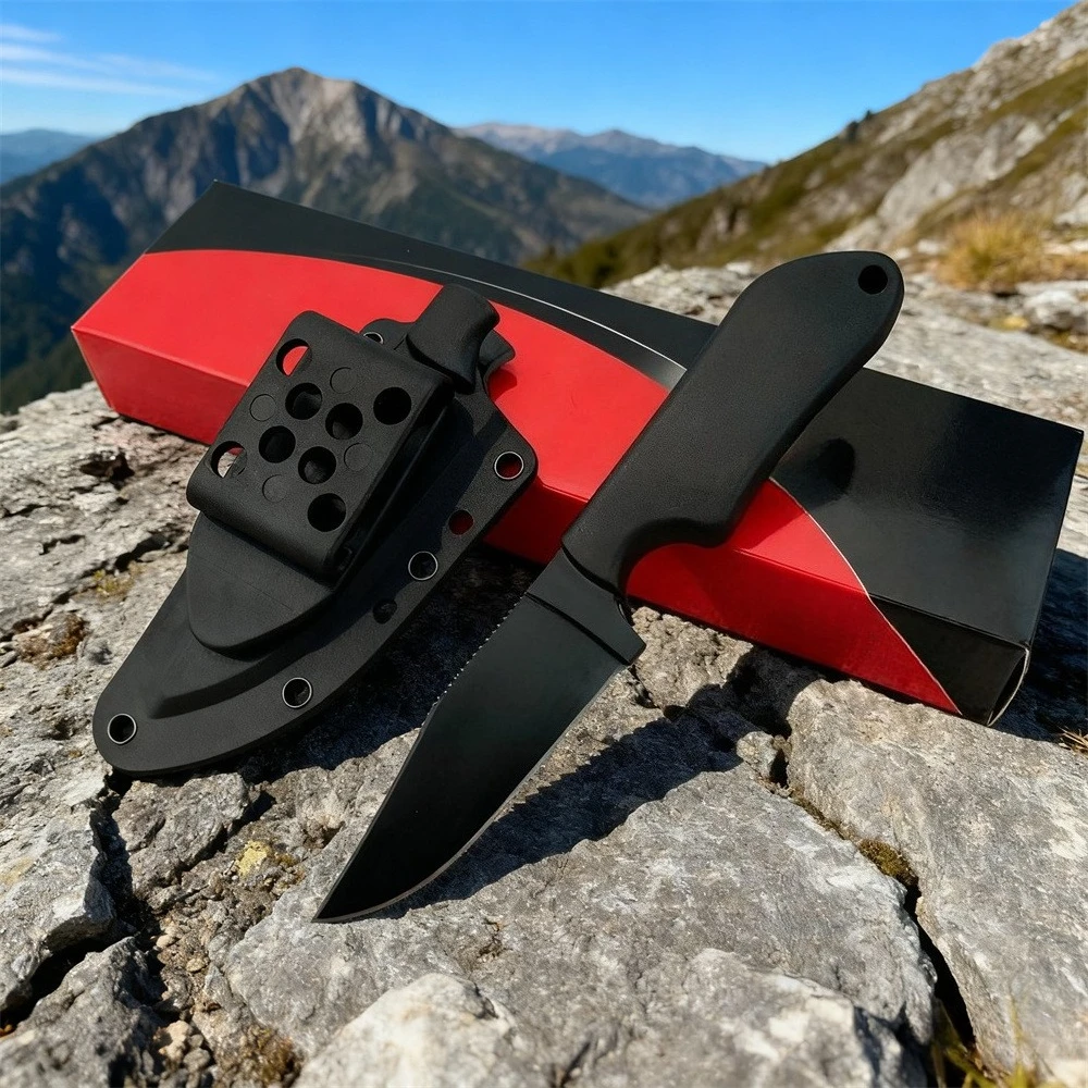 

BK20 Маленький тактический нож для выживания с фиксированным лезвием 7Cr13Mov Стальное лезвие и нейлоновая ручка Военный инструмент для охоты и кемпинга