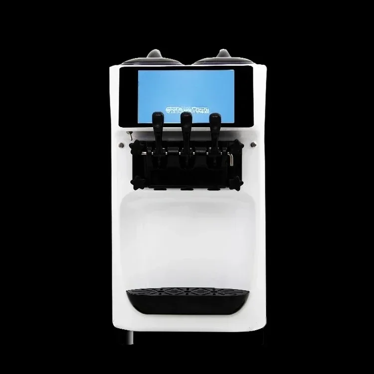 Mobile phone Remote monitor mini  Pre cooling function Double system candy Color to Choose Table top soft ice cream machine