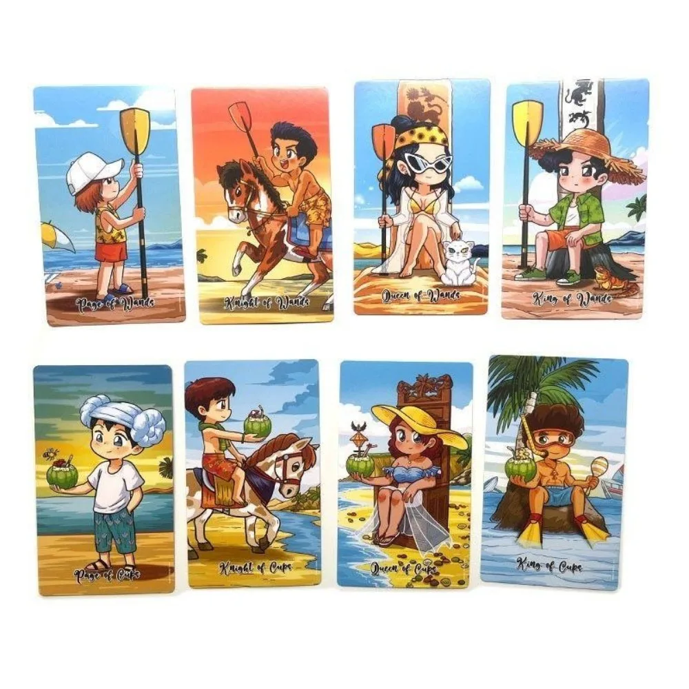 12*7cm Summer Holiday Tarot