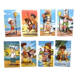 12*7cm Summer Holiday Tarot