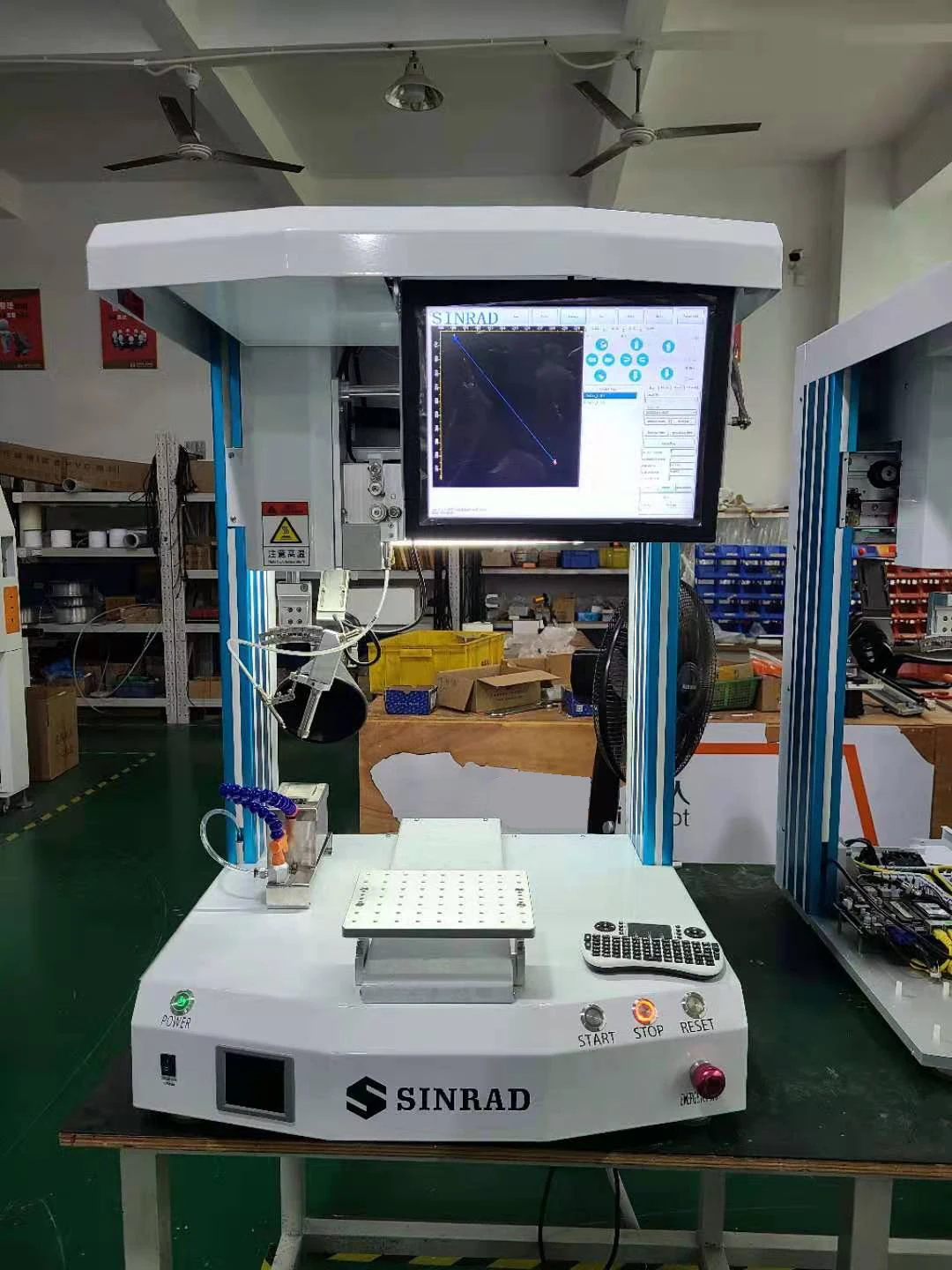 SMD Mini Desktop Selective Wave Soldering Machine for Dip Automatic PCB Soldering Machine Robot