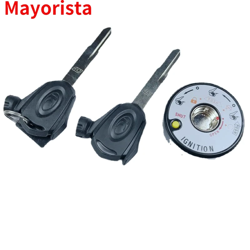 Mayorista Motorcycle for Kymco Xciting Xciting 250 300 Integrated Magnet Lock Key Blank Magnetic