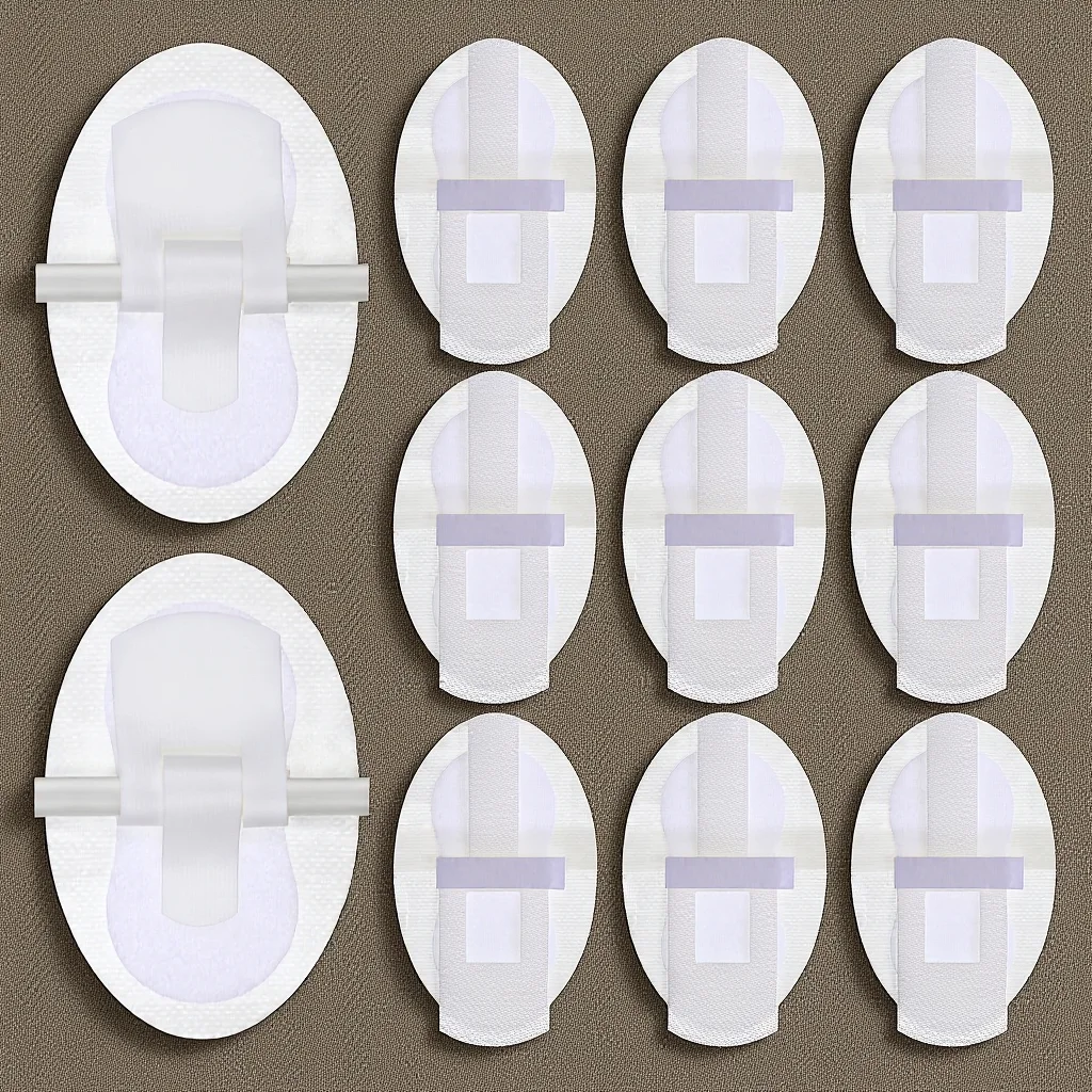 20 قطعة أجهزة تثبيت الأنبوب أصحاب القسطرة الطبية قبضة قوية التفاف لليد القدم سهلة تطبيق حزام الساق #1