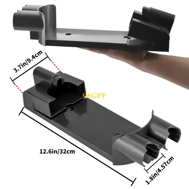 96GF محطة شحن جدران بلاستيكية لتخزين مكنسة مكنسة لاسلكية تخزين آمن