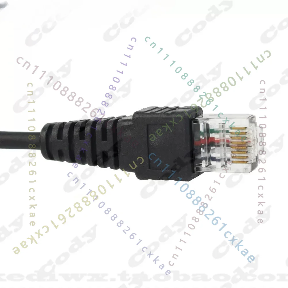 3Pcs Serial Port Programming Cable for Motorola SM50 SM120 GM300 GM338 GM3688 MCX760 Mobile Radio