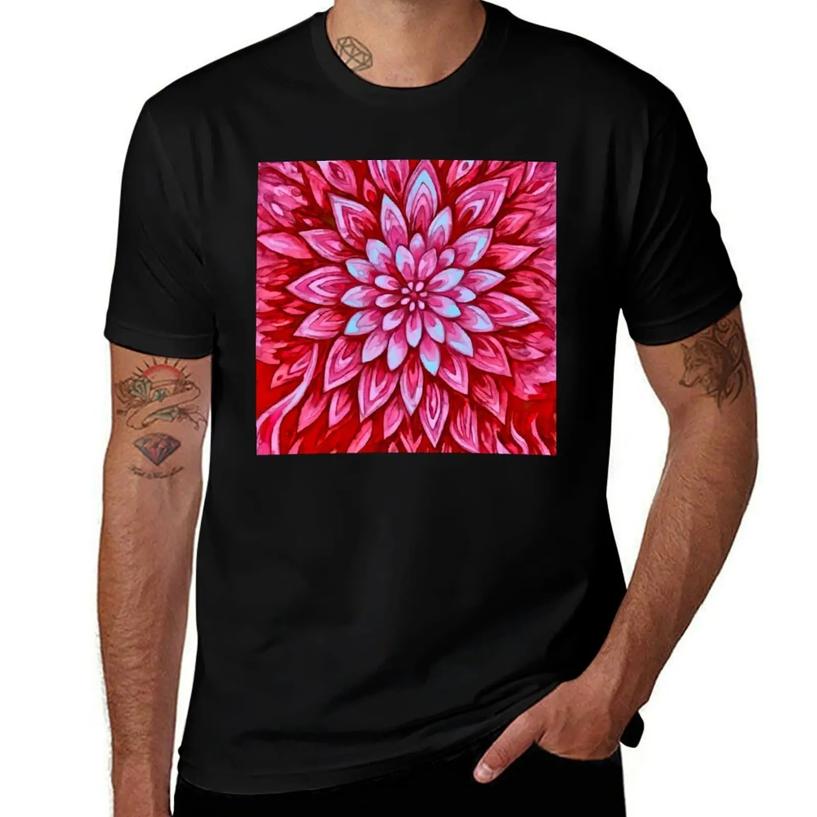 

Elaborate Dahlia 5 T-Shirt kawaii clothes vintage t shirts oversized graphic tee plus size tops mens graphic t-shirts funny