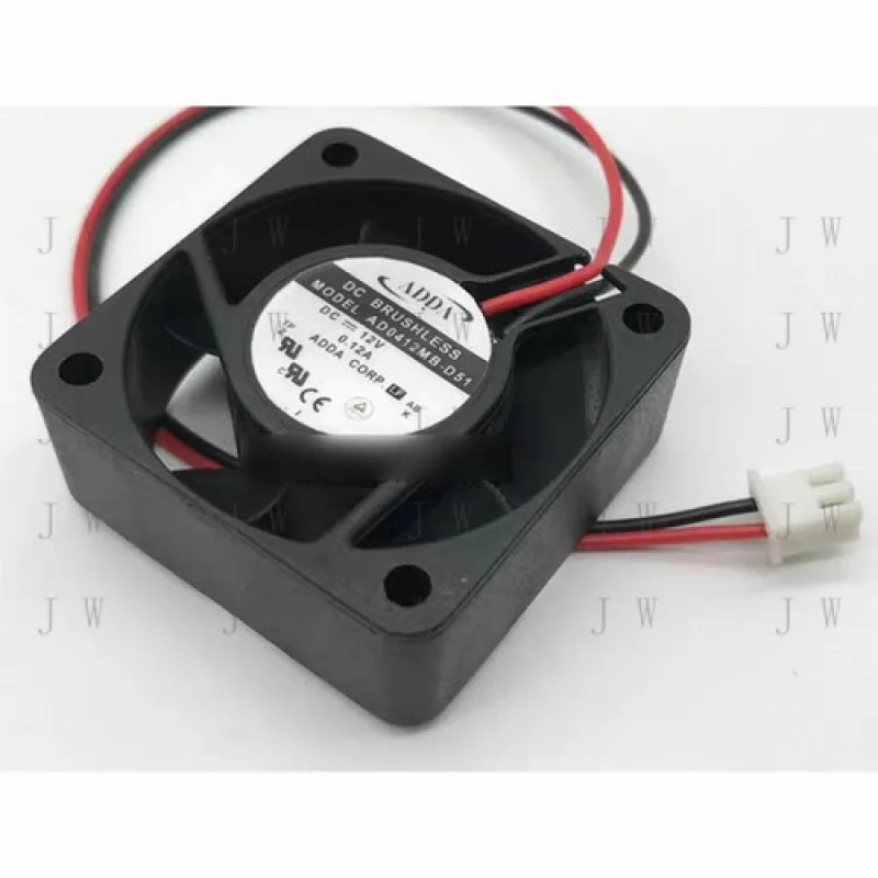 

DDZ Новый ADDA AD0412MB-D51 DC12V 0.12A 2-проводной вентилятор охлаждения # QW.