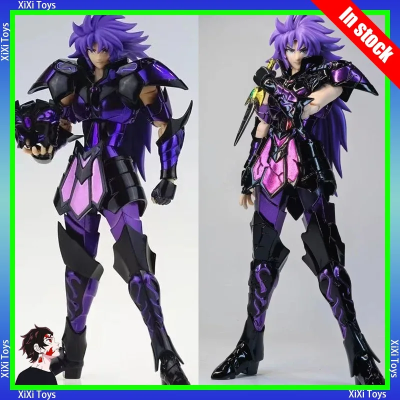 

CS Model Saint Seiya Myth Cloth EX Gemini Saga with Damaged Armor Hades Surplice Dark Gold Knights of The Zodiac Action Figure