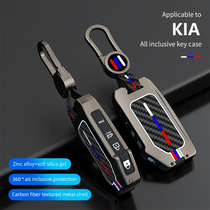 

Car Key Case Cover Key Bag Shell Fob For Kia Sportage 2023 Kia Ray Sorento Soul Telluride Cerato 2020 K5 K8 2022 Car Accesories