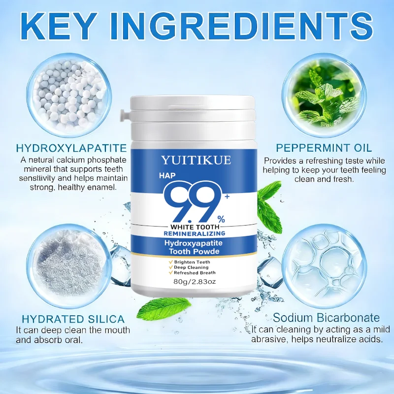 YUITIKUE 80g HAP Hydroxyapatit - đánh giá và giá Remineralizing Toothpaste