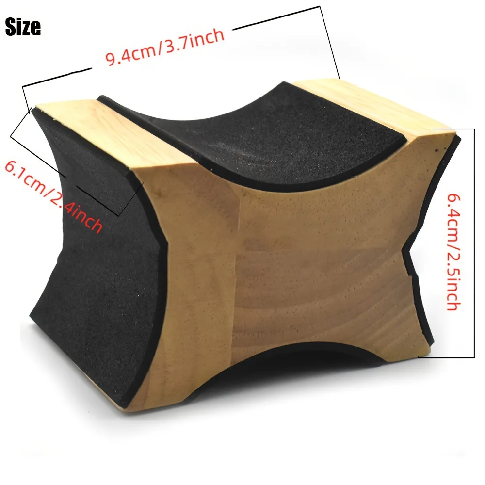 1PC Expert Guitar Neck Rest Pillow | Dual-Height Adjustment for Luthier/Violin/Ukulele Maintenance | Woodworking Tool