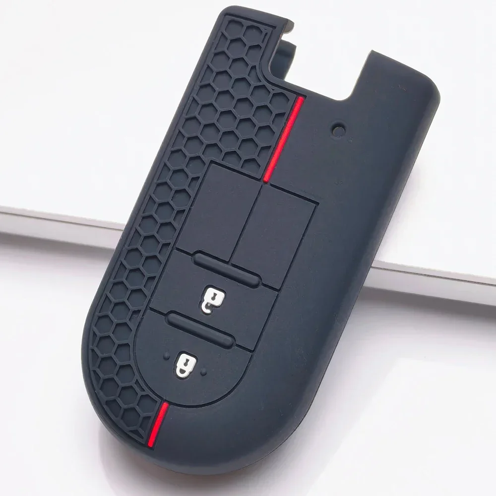 For Toyota Rush For Daihatsu Tanto LA600S Move Canvas LA800S Textured Remote Key Case Soft Touch