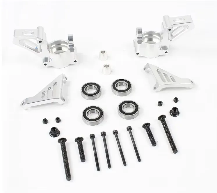 التصنيع باستخدام الحاسب الآلي جميع مجموعة كوب التوجيه المعدني لـ 1/5 ROFUN KM HPI BAJA 5B 5T 5SC