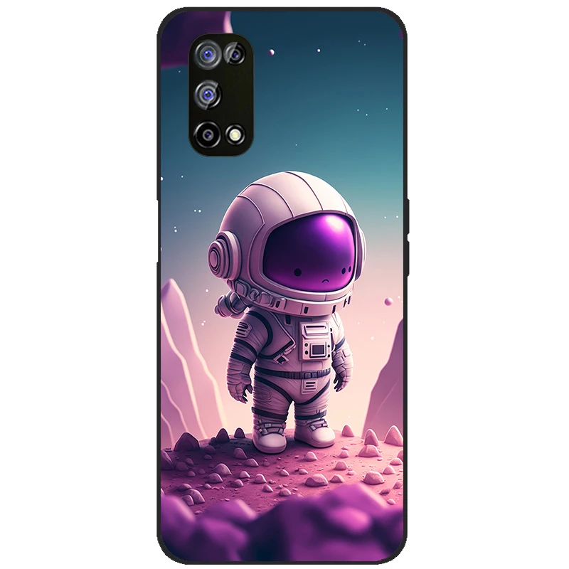 For Realme 7 5G Case RMX2111 Transparent Soft TPU Back Cover For OPPO Realme 7 5G Cases fundas Realme7 5G Clear Bumper Coque