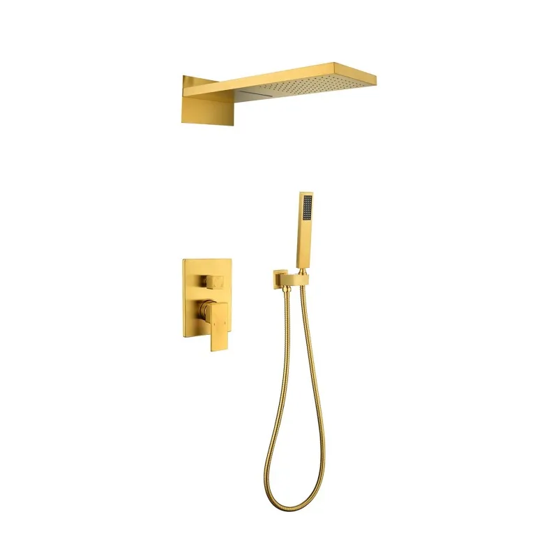 

Wall Mounted Waterfall Rain Shower System