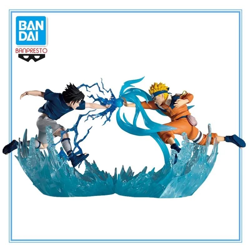 

BANDAI Banpresto Naruto Anime Figurines Combination Battle Uchiha Sasuke Uzumaki Naruto Action Figures Collectible Model Toys