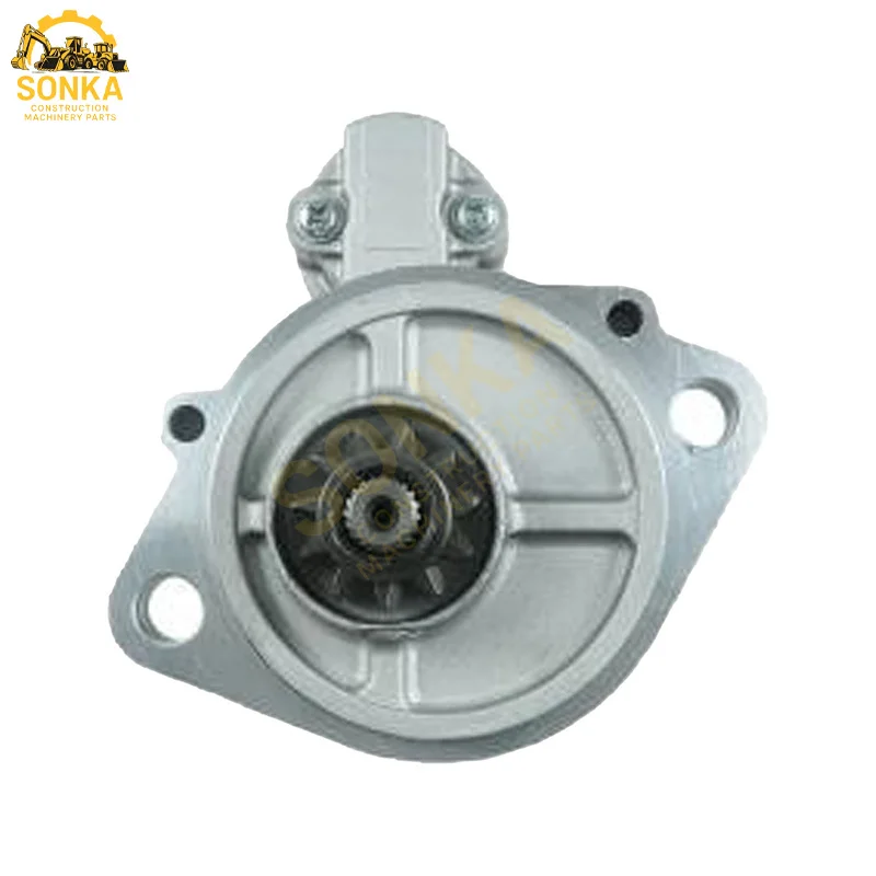 897137-4781 M8T80373 Starter Motor Compatible with Isuzu Engine 4JB1 4JG1 4JB1PA Compatible with Kobelco Excavator SK60 SK70