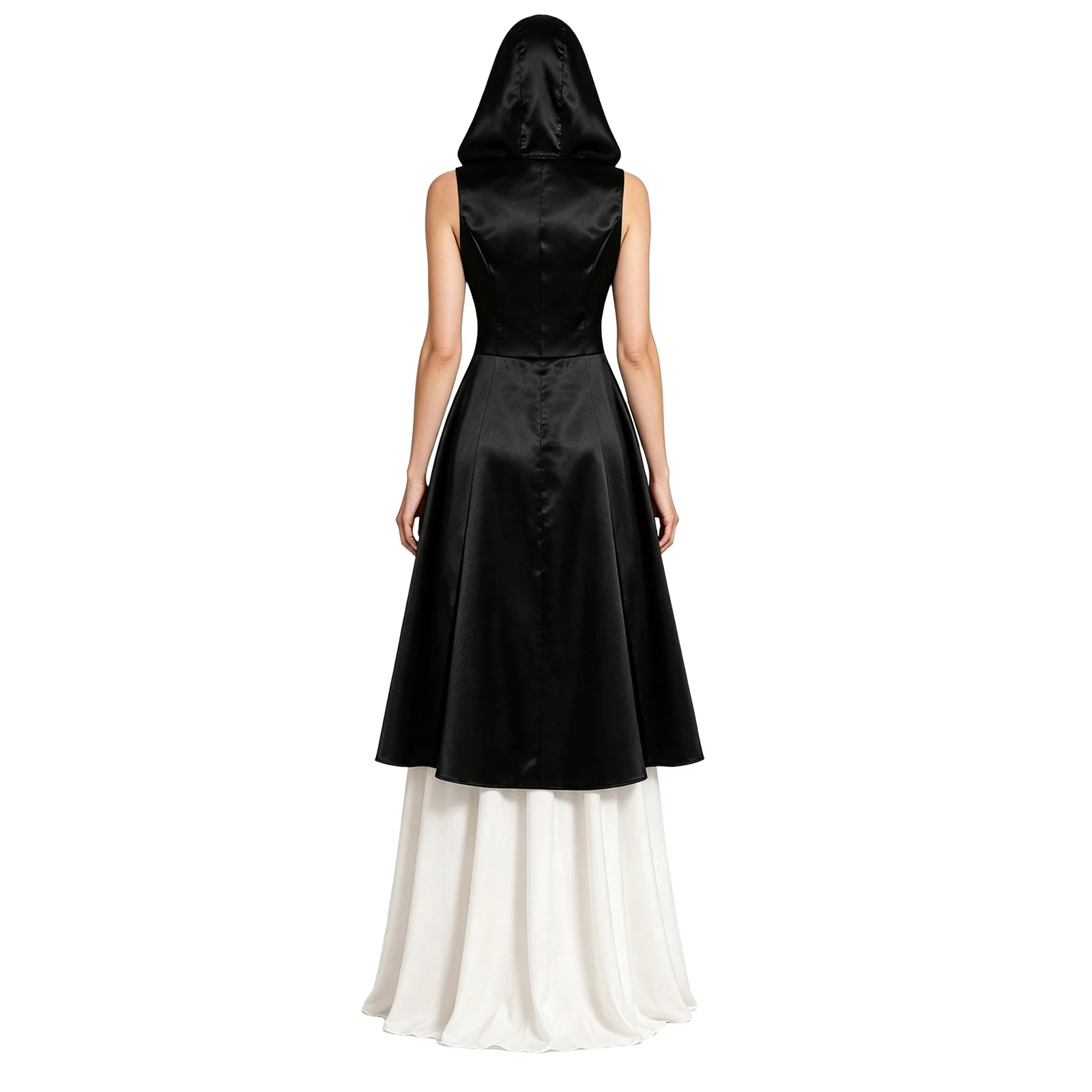 Robe Vampire Médiévale Fendue – photo 9