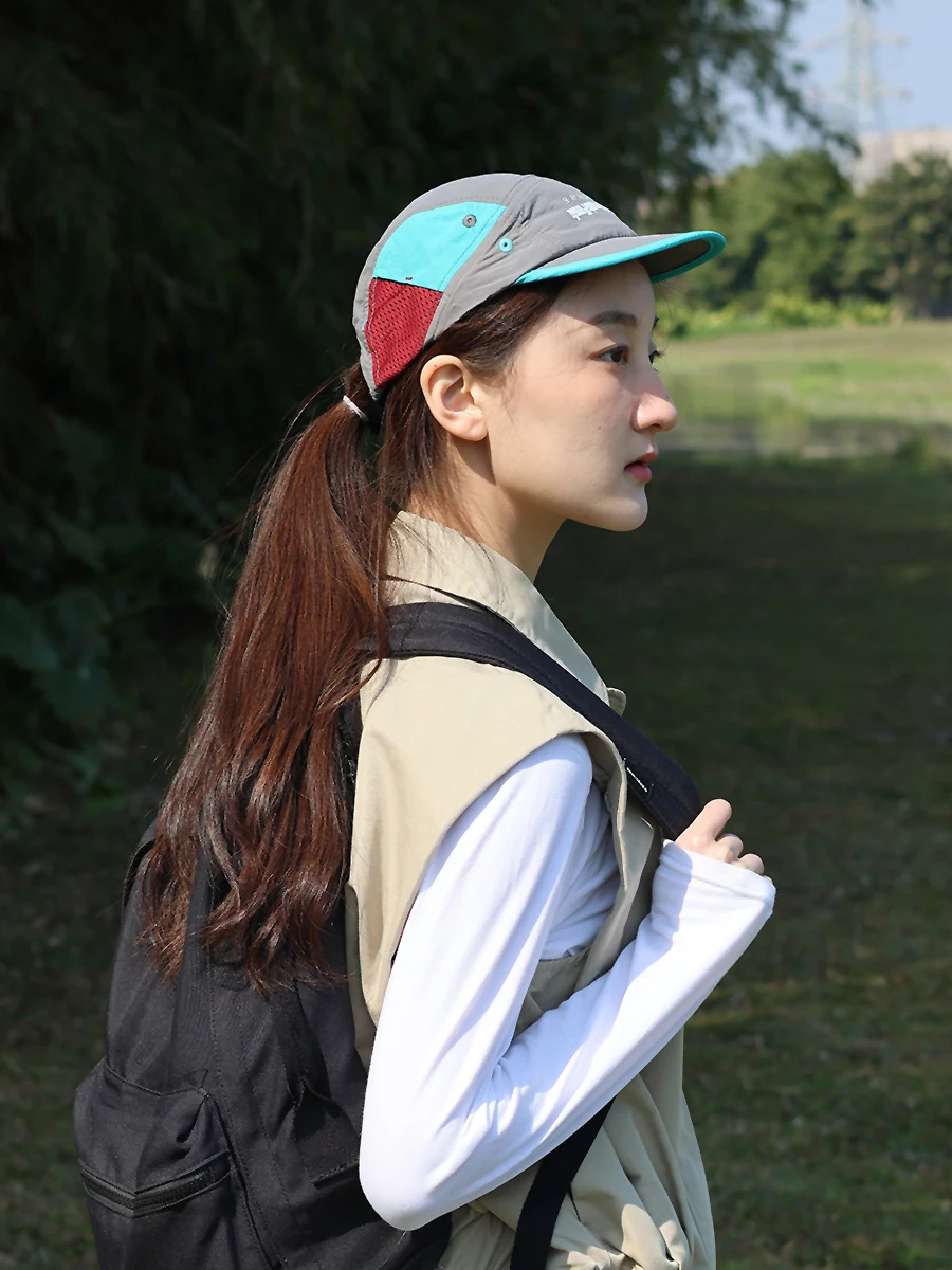 Chapéu de beisebol respirável de secagem rápida ajustável verão malha snapback boné viseira esportes legal moda quente ao ar livre popular das mulheres dos homens