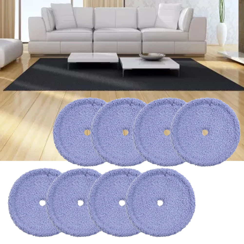 4/6pcs Washable Mop Pads Mopping Cloths For EVERYBOT Edge RS700 RS500 Cleaner Household Cleaning Tools And Accessories