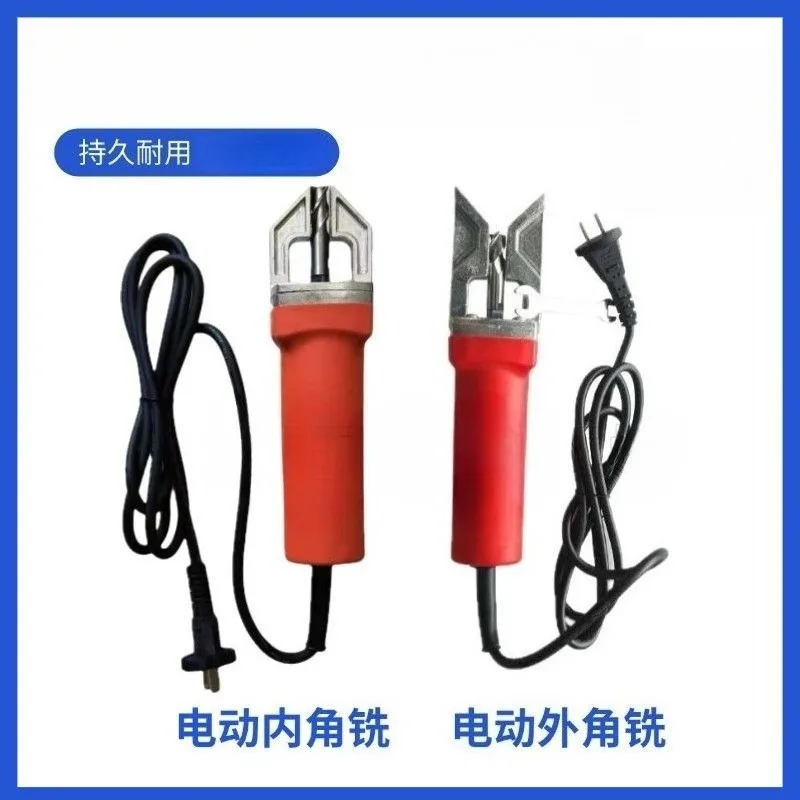 Door and window corner clearing equipment, internal and external dressing equipment, drainage tank processing tools