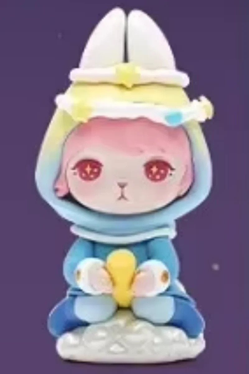 

100% POP MART Bunny Magic Series Blind Box Toys Kawaii Anime Action Figure Caixa Caja Surprise Mystery Box Dolls Girls Gift