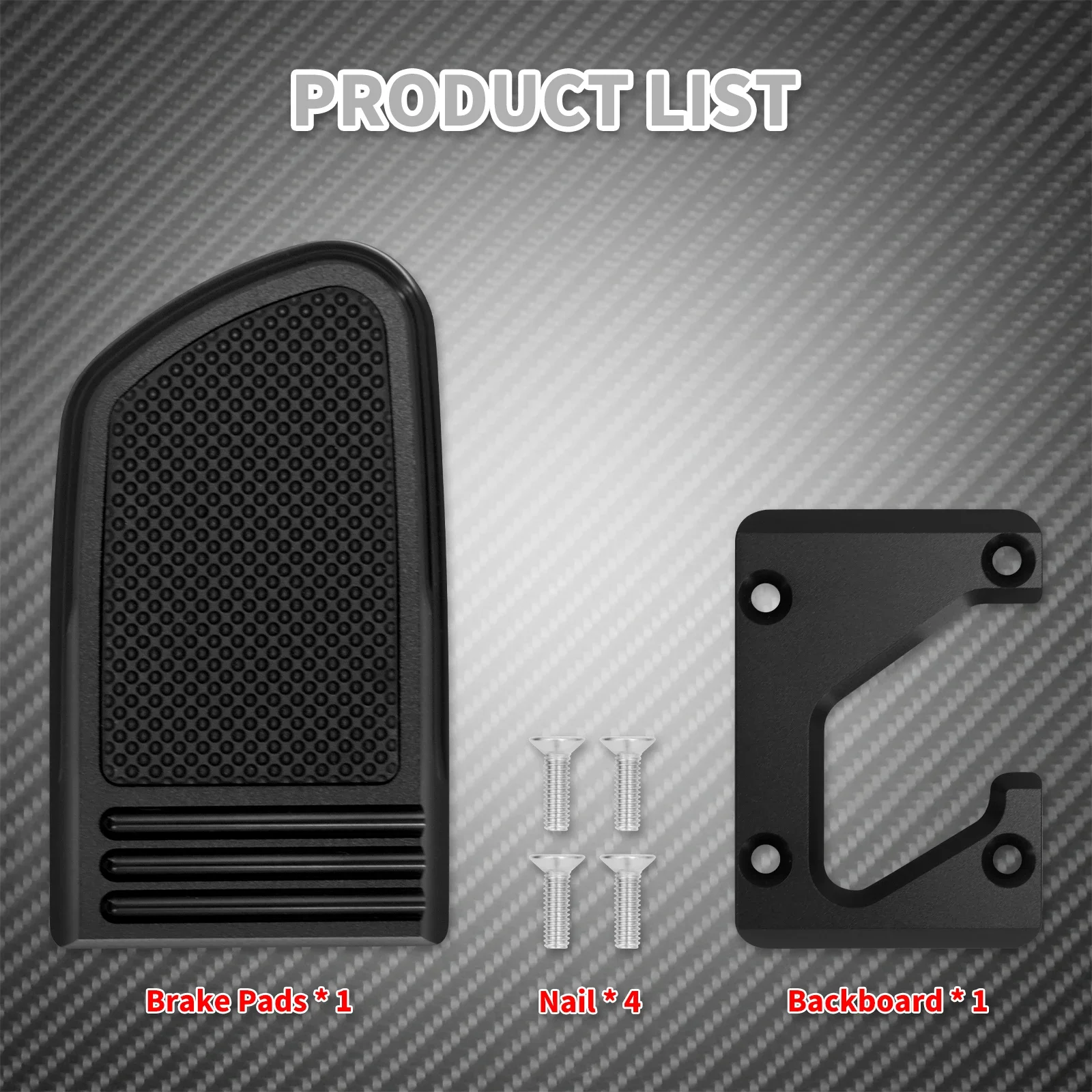 Motorcycle CNC Brake Pedal Pad Cover On Forward Footpeg Cover For Harley Softail Street Bob Fat Bob FXDB FXFBS FXDF 2018-2023 - view 5