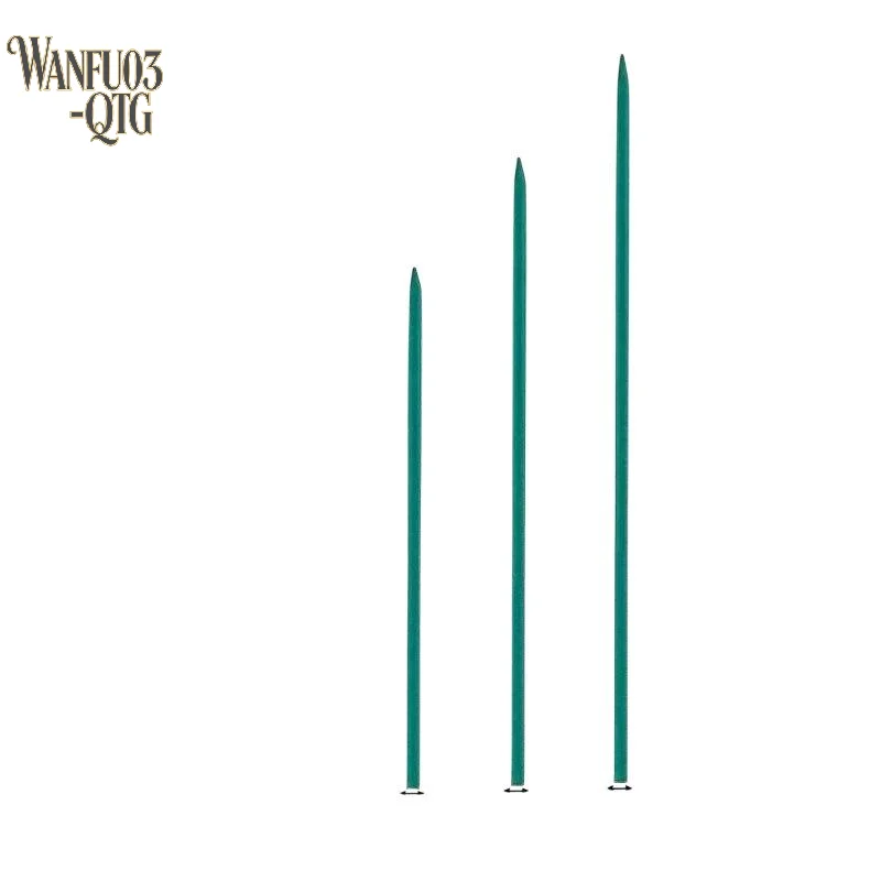 NEW SALE 10Pcs 30 40 45 50cm Plant Support Sticks Green For Flowers Vegetables Growing Garden Care Practical Supply