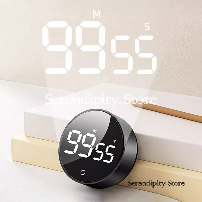 NEW Kitchen Timer Magnetic Timer Dedicated Reminder Alarm Clock Tool Elementary School Students Learning Time Management 2024