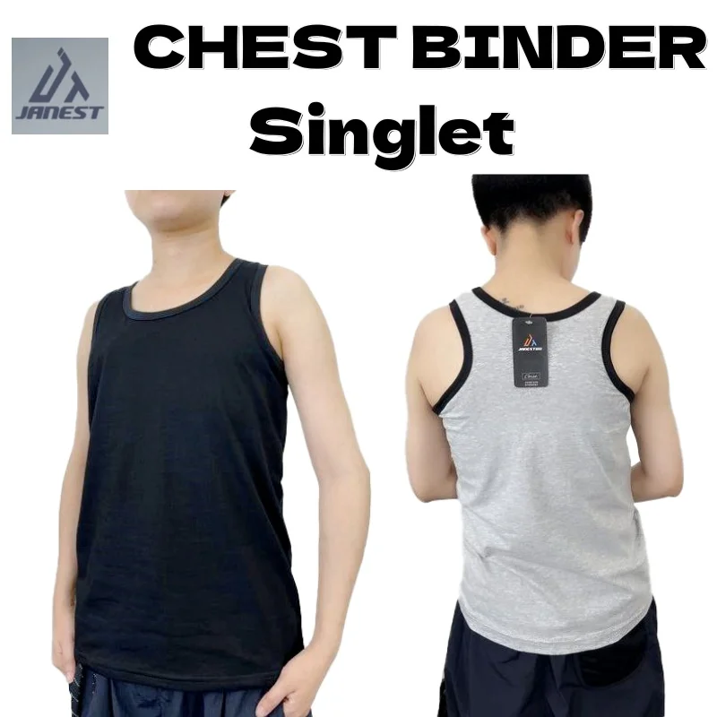 Chest Binder Flat Breast Binder Slim Shaper FTM Vest Tight Yarn Tomboy Singlet Trans Binder Lesbian Singlet