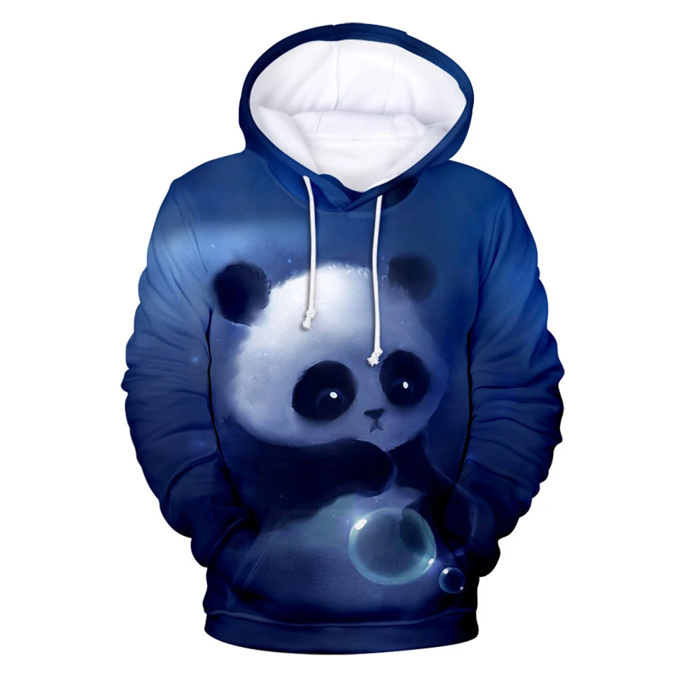 Autumn Animal Panda 3D Print Hoodies Men Women Fashion Streetwear Oversized Sweatshirts Hoodie Male Pullovers Tracksuit Clothing