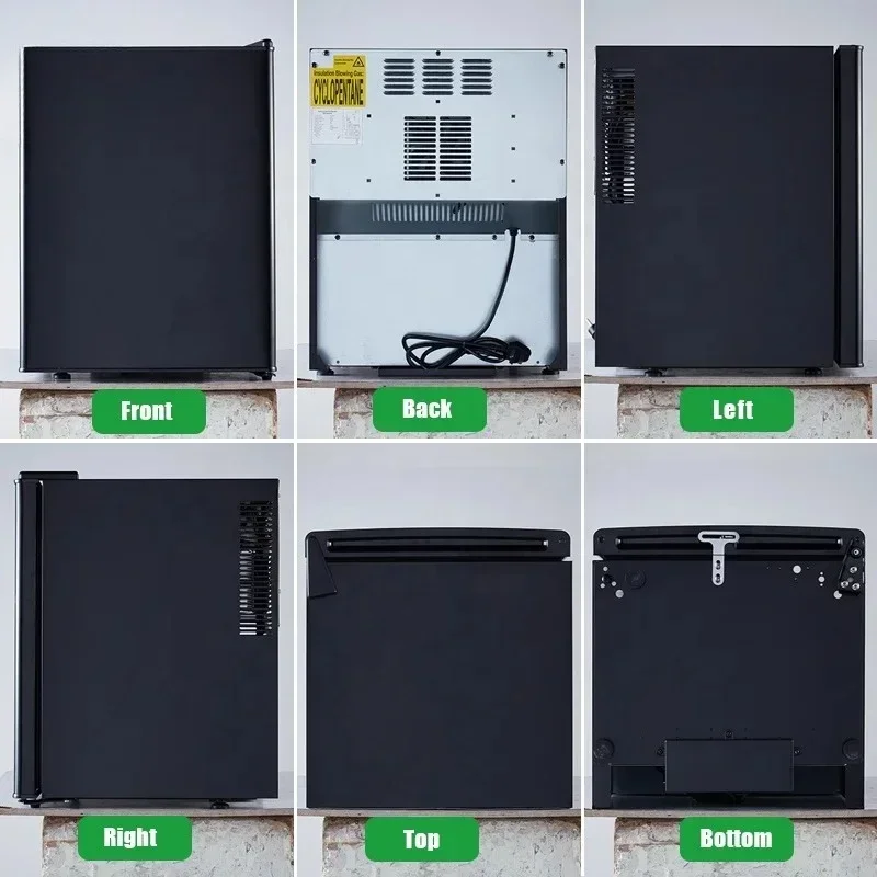 40L Minibar Hotel Fridge Built-in Mini Nevera No Frost Refrigerator Refrigerador