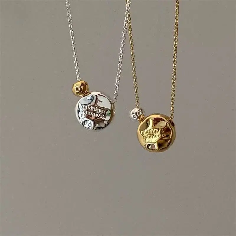 Unique Design Casual Versatile Women's Necklace Unusual Pendant Sweater Chain Jewelry Gift Simple Stylish All-around Accessory