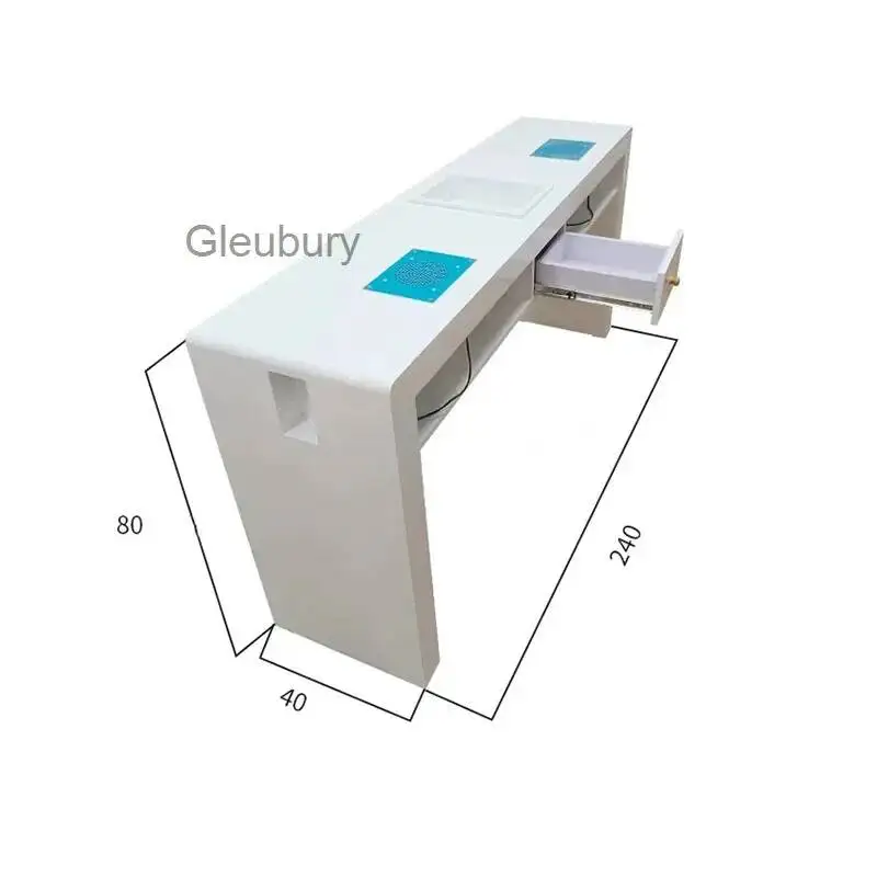 Japanese Style Luxury Nail Table Multifunctional Modern Premium Classic Nail Table Professional Beauty Table Manucure Furniture