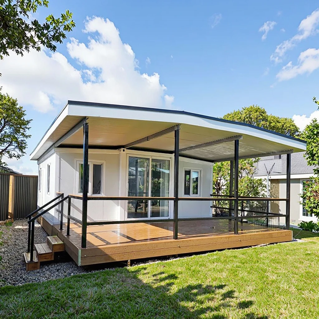 モジュール式住宅 カスタマイズ可能 20フィート 40フィート 拡張可能なコンテナハウス プレハブ折りたたみ式住宅 キッチンと寝室を含む