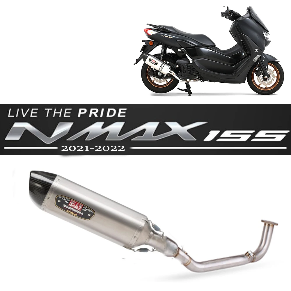 Nmax 155 Nmax155 Exhaust 2021 2022 Full System Real Carbon Fiber Exhaust