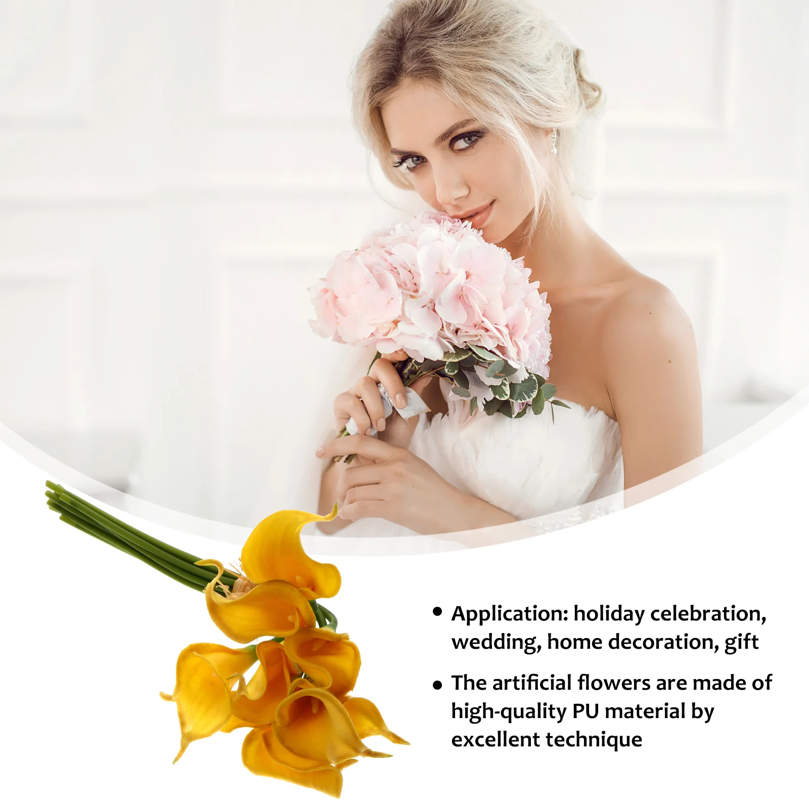 

20 Pcs Artificial Flowers Mini Decorative Fake for Decoration Bouquet Office