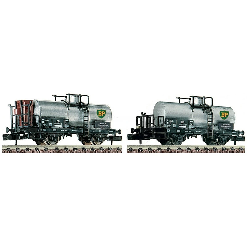 Train Model FLEISCHMANN N8 1/160 881906BP Third-generation Diesel Locomotive Carriage Oil Tank Two Sections