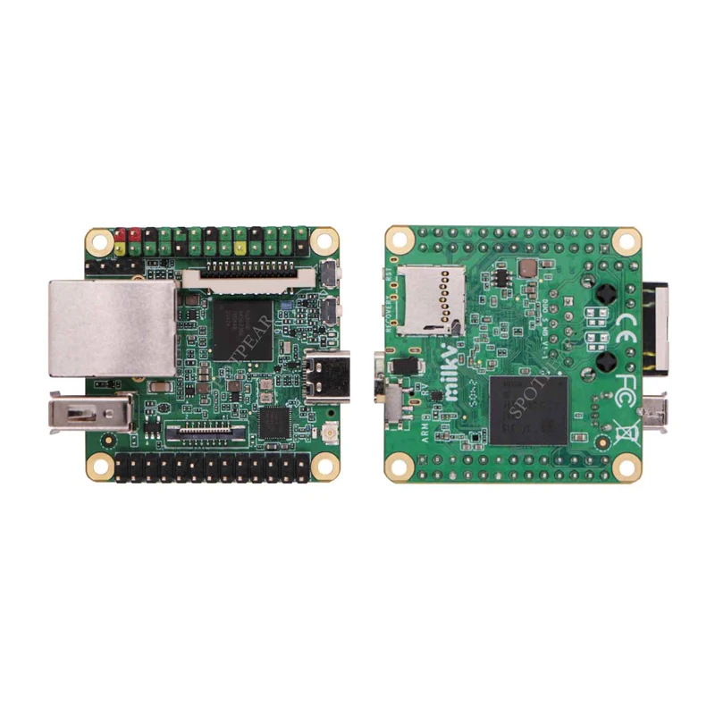 Milk-V Duo S 512MB SG2000 RISC V Linux Board Top-Version-Milk-V-Duo Option WiFi / EMMC-8G / POE