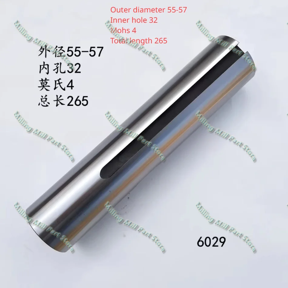 CA6136C618K-3 SK360 C6136B-1/5 Tailstock Spindle Sleeve Inside Hole Mohs 4# OD 55-57*265mm Tail Screw Nut Lathe Accessories