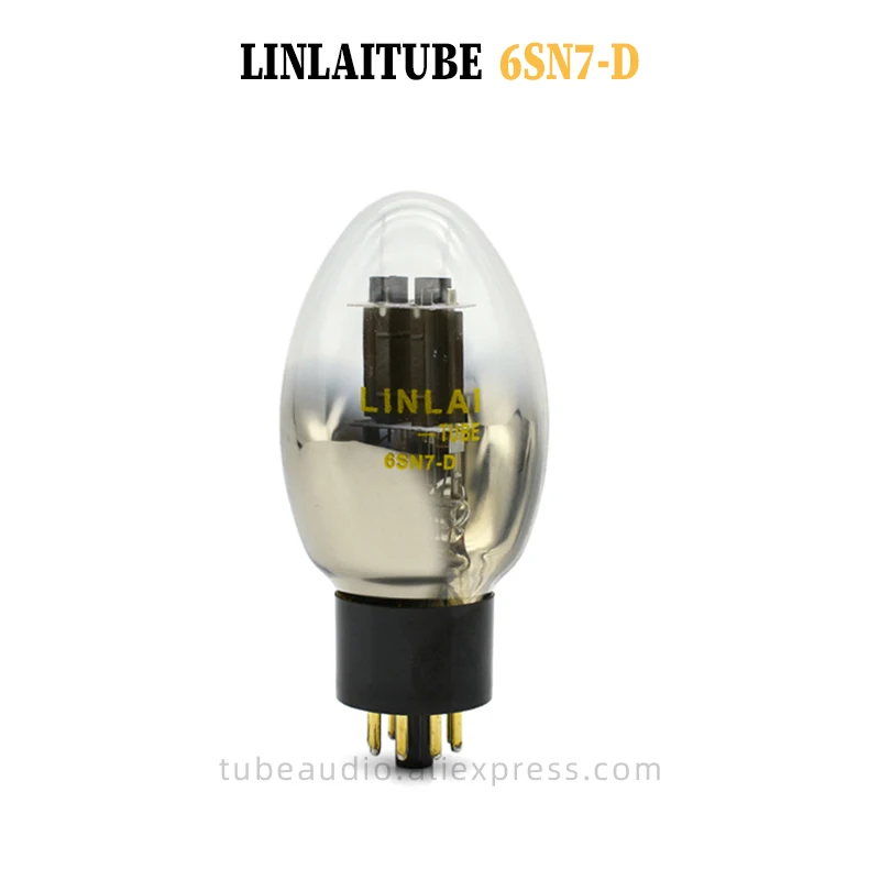 Linlaitube  Dream 6SN7-D Vacuum Tube Matched Pair 15 months Guarantee Replace Shuguang/Psvane/EH 6SN7/CV181-Z/ECC32