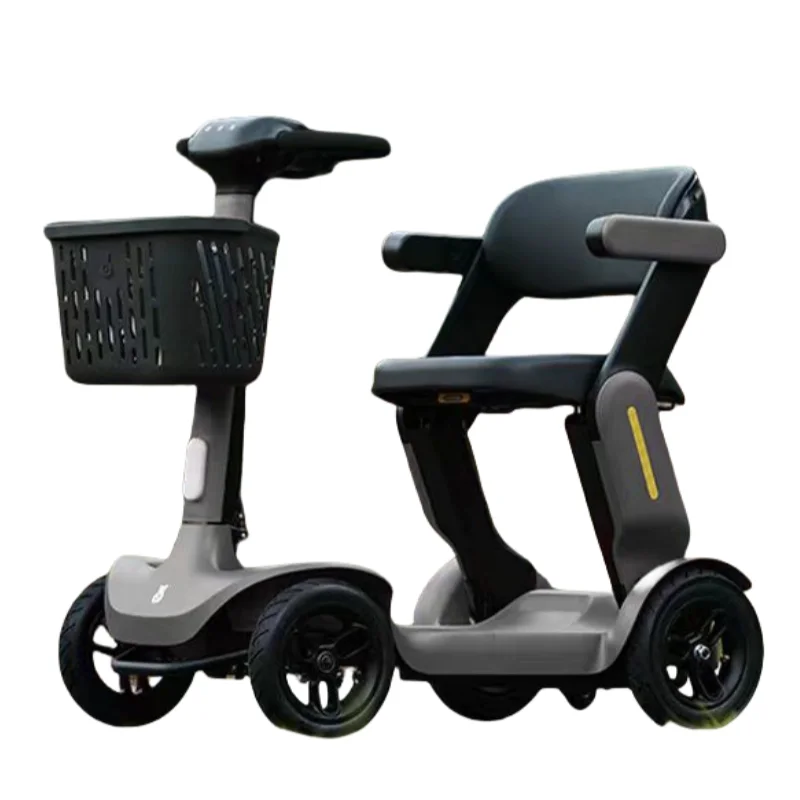 Foldable Electric Scooter Wheelchair Car