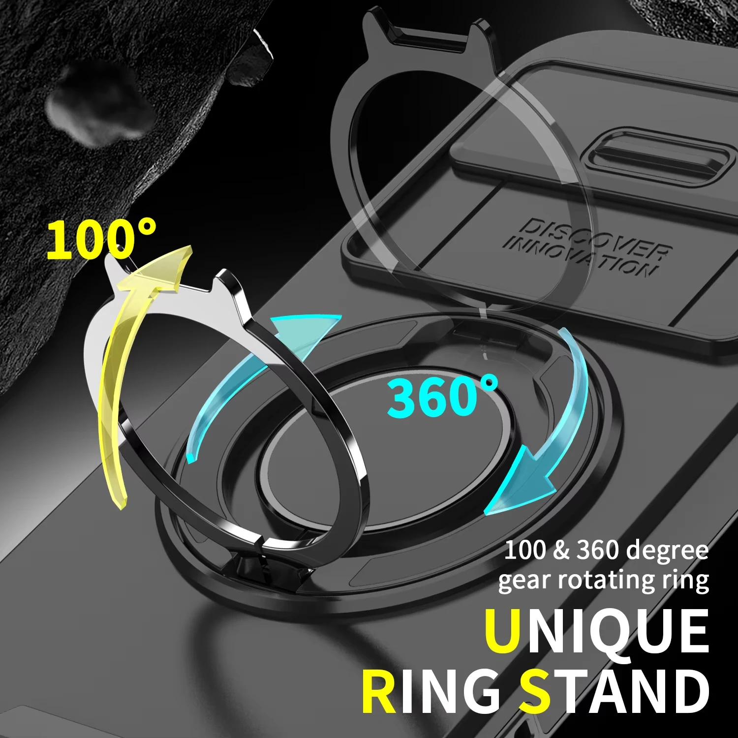 360 °   Draaibare magnetische  - Phone Cases Quality recensie en prijs