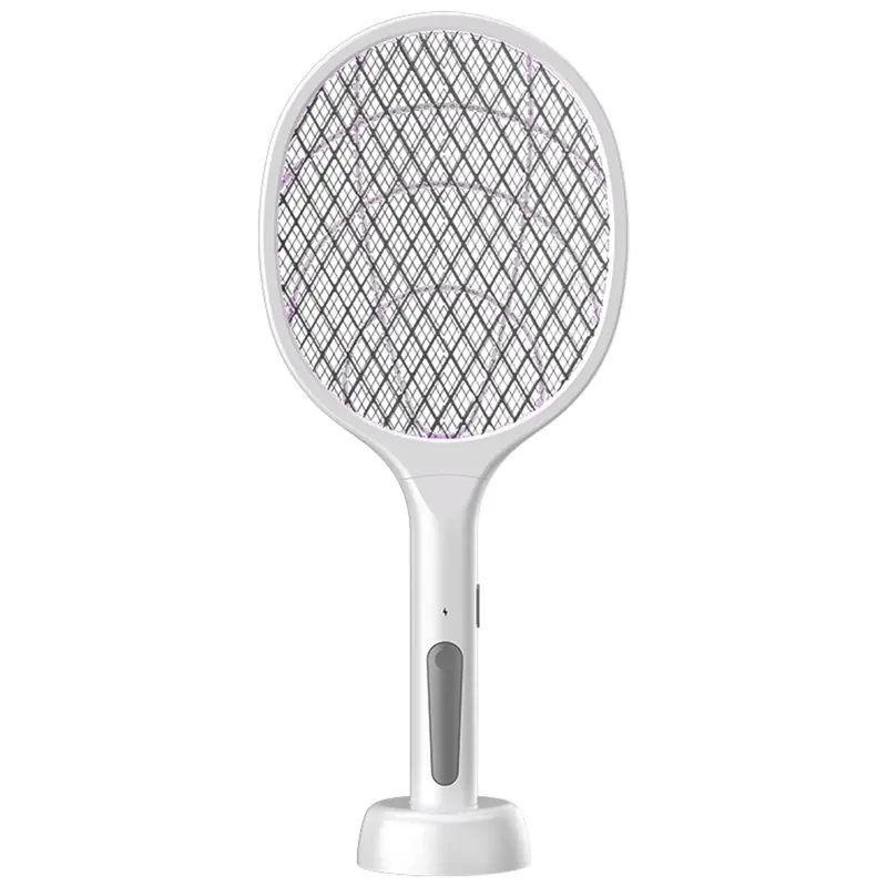 AB66-Instant Feedback Mosquito Killer Electric Fly Swatter, Bug Zapper Racket For Lightweight, Safe Design